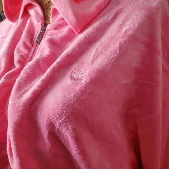 Barbie Hot Pink Juicy Crop Top Long Sleeve Sweater XXL - Picture 7 of 16